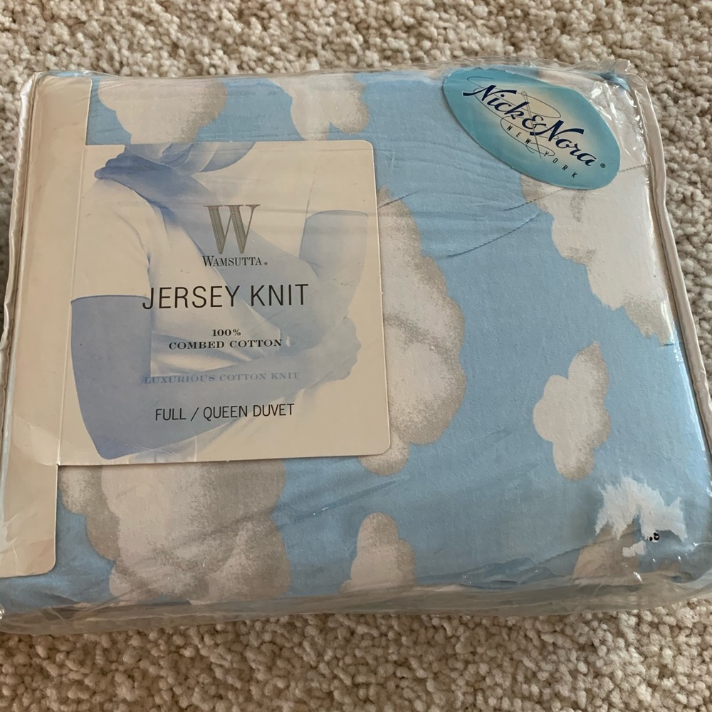 Wamsutta Nick & Nora full/queen duvet cover
